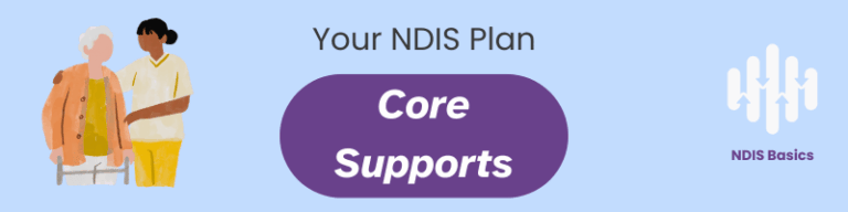 Your NDIS Plan: Core Supports